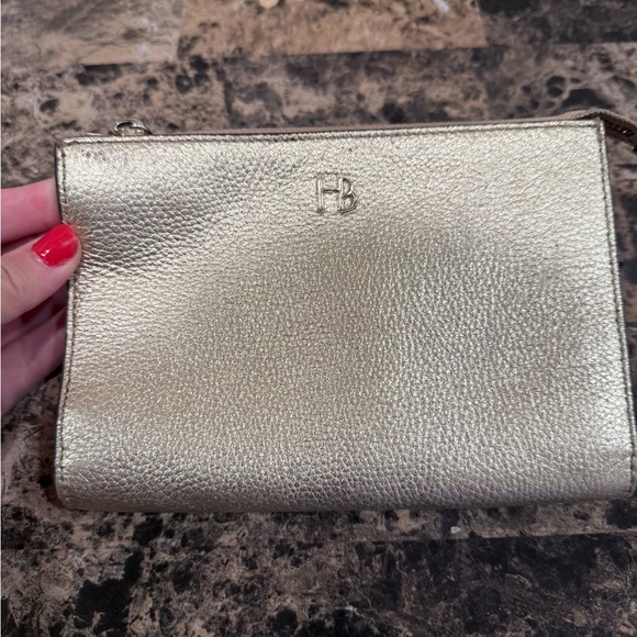 Henri Bendel Gold Metallic Crossbody - Picture 4 of 14
